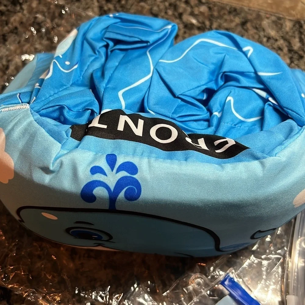 Swim floatie set in blue NEW